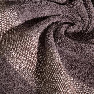 Komplet ręczników 2 cz. KALI 50x90 Eurofirany brązowy