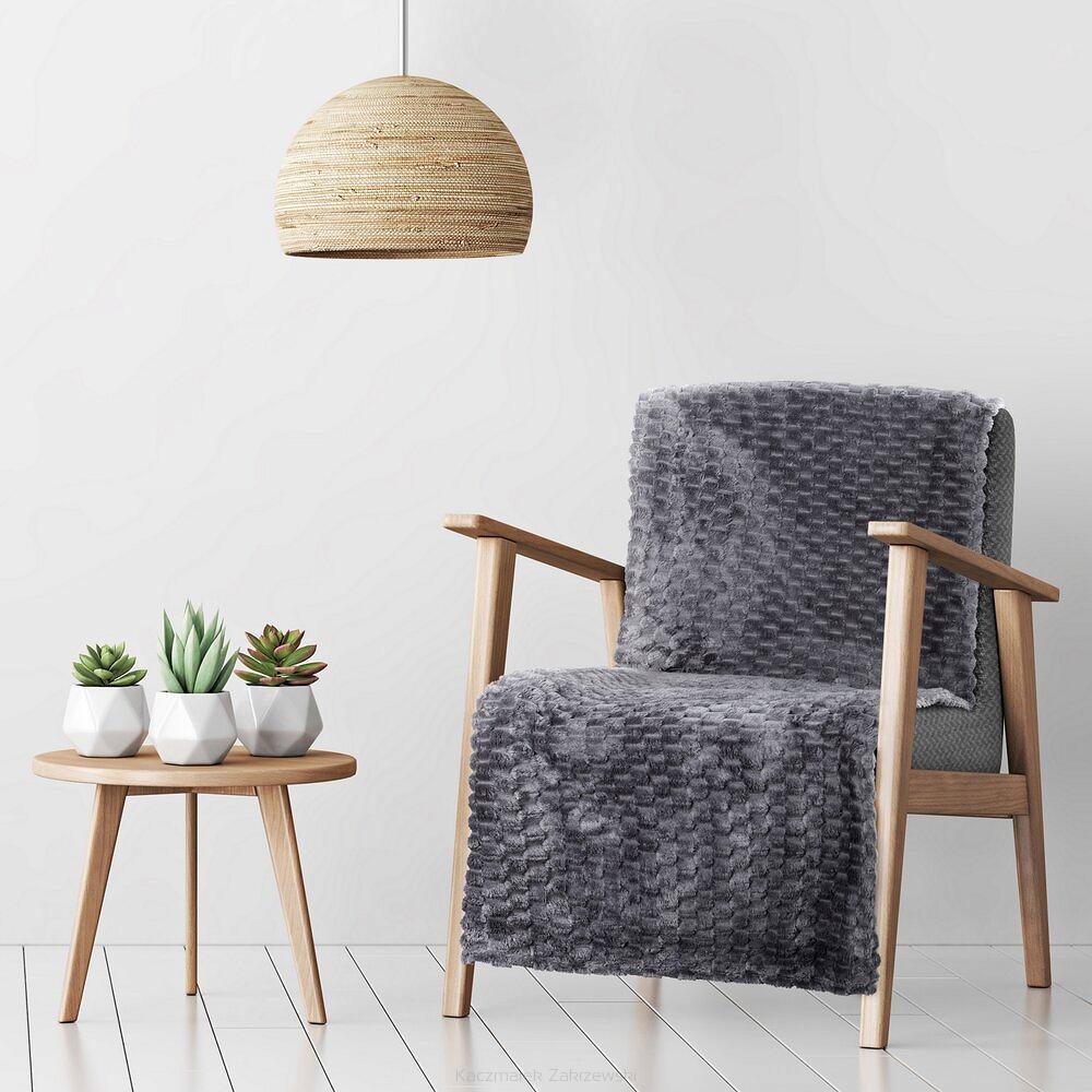 Koc narzuta CINDY6 Design91 stalowy