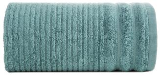 Ręcznik bawełniany SAMMY 70x140 Eurofirany miętowy wytłaczane pasy