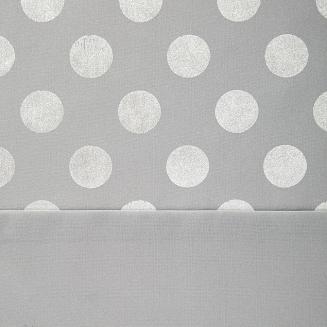 Zasłona gotowa na przelotkach DOTTY 140x250 Eurofirany szary