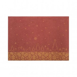 Komplet ścierek kuchennych świąteczny ZWOLTEX Merry Christmas czerwony