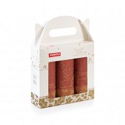 Komplet ścierek kuchennych świąteczny ZWOLTEX Merry Christmas czerwony