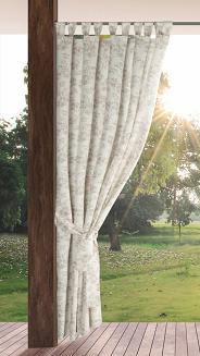 Zasłona gotowa na szelkach GARDEN 155x240 Eurofirany kremowy