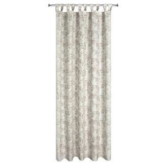 Zasłona gotowa na szelkach GARDEN 155x240 Eurofirany kremowy