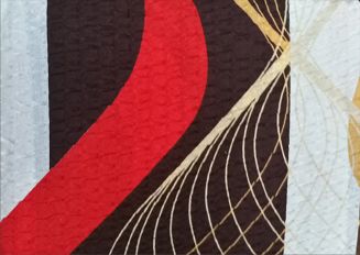 Pościel z kory 100% bawełna 160x200 wzór sinusoidy