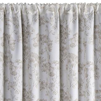 Zasłona gotowa na taśmie GARDEN 155x200 Eurofirany kremowy