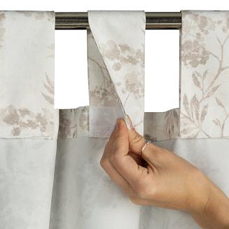 Zasłona gotowa na taśmie GARDEN 155x200 Eurofirany kremowy