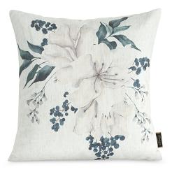 Poszewka dekoracyjna LEN 45x45 Eurofirany biały