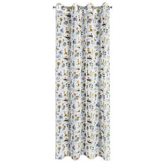 Zasłona gotowa na przelotkach BILLY 140x250 Eurofirany wielokolorowy