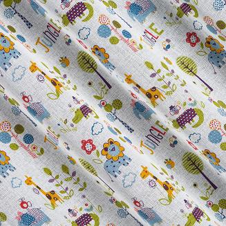 Zasłona gotowa na przelotkach BILLY 140x250 Eurofirany wielokolorowy