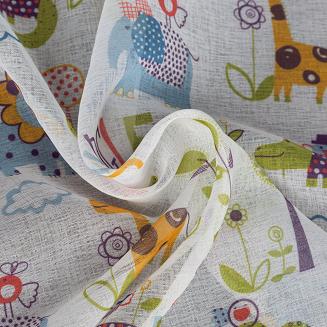 Zasłona gotowa na przelotkach BILLY 140x250 Eurofirany wielokolorowy