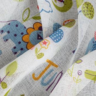 Zasłona gotowa na przelotkach BILLY 140x250 Eurofirany wielokolorowy