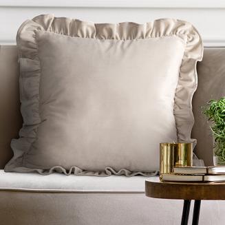 Poszewka dekoracyjna BRENDA1 45x45 Eurofirany beżowy