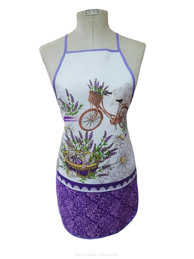 Fartuch kuchenny lawendowa podróż