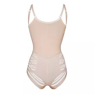 Body damskie modelujące pod biust Vega beżowe