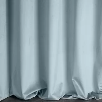 Zasłona gotowa na taśmie ROSA 140x300 Design91 morski