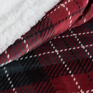 Koc świąteczny KOC18 150x200 Eurofirany ciemnozielony