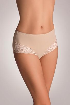 Figi damskie modelujące z wyoskim stanem Vanda Eldar beżowe