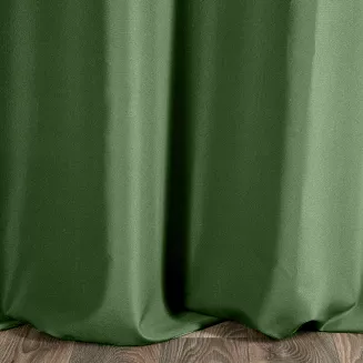 Zasłona gotowa na taśmie RITA 140x270 Eurofirany zielony