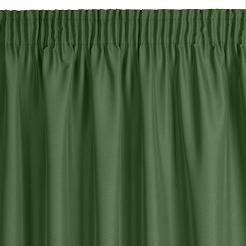 Zasłona gotowa na taśmie RITA 140x270 Eurofirany zielony