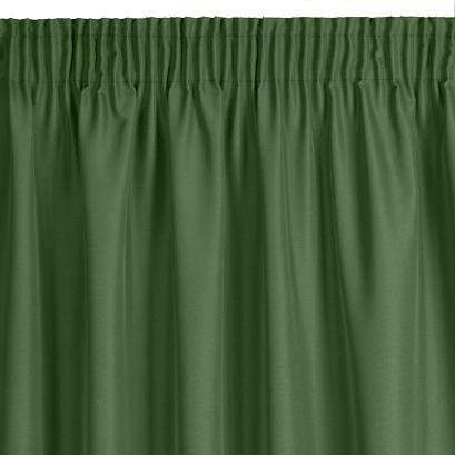 Zasłona gotowa na taśmie RITA 140x270 Eurofirany zielona