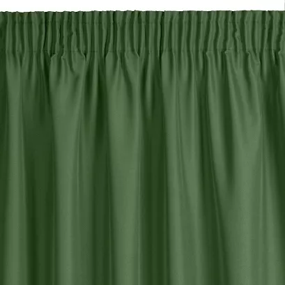 Zasłona gotowa na taśmie RITA 140x270 Eurofirany zielona