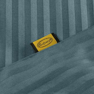 Pościel satynowa VERA 140x200 Eurofirany morski