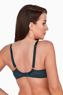 Biustonosz Semi-Soft Emily 1215 półusztywniany turkusowy