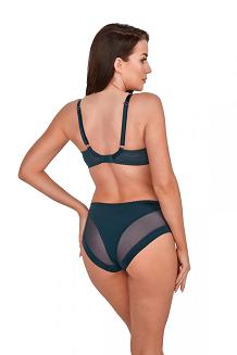 Biustonosz Semi-Soft Emily 1215 półusztywniany turkusowy