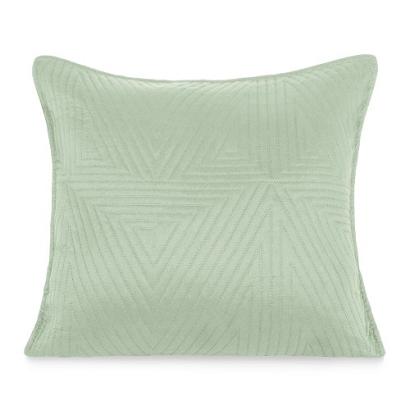 Poszewka dekoracyjna TRIO 45x45 pikowana szałwiowa