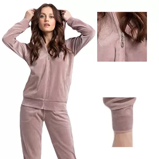 Dres damski LUNA kod 309 welur mocca