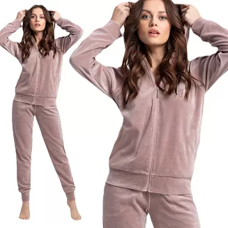 Dres damski LUNA kod 309 welur mocca