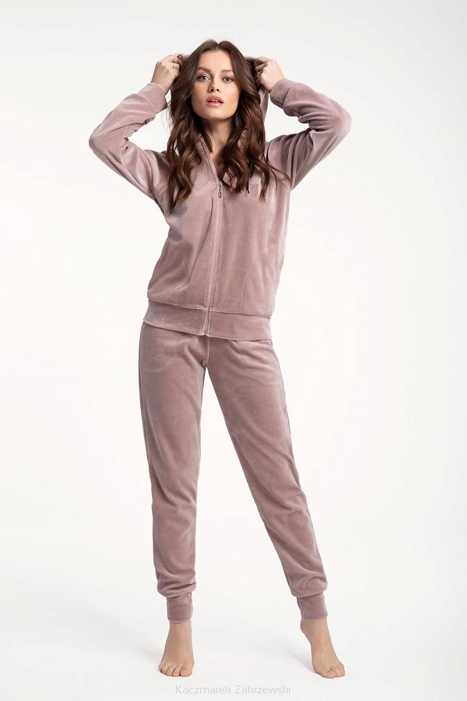 Dres damski LUNA kod 309 welur mocca