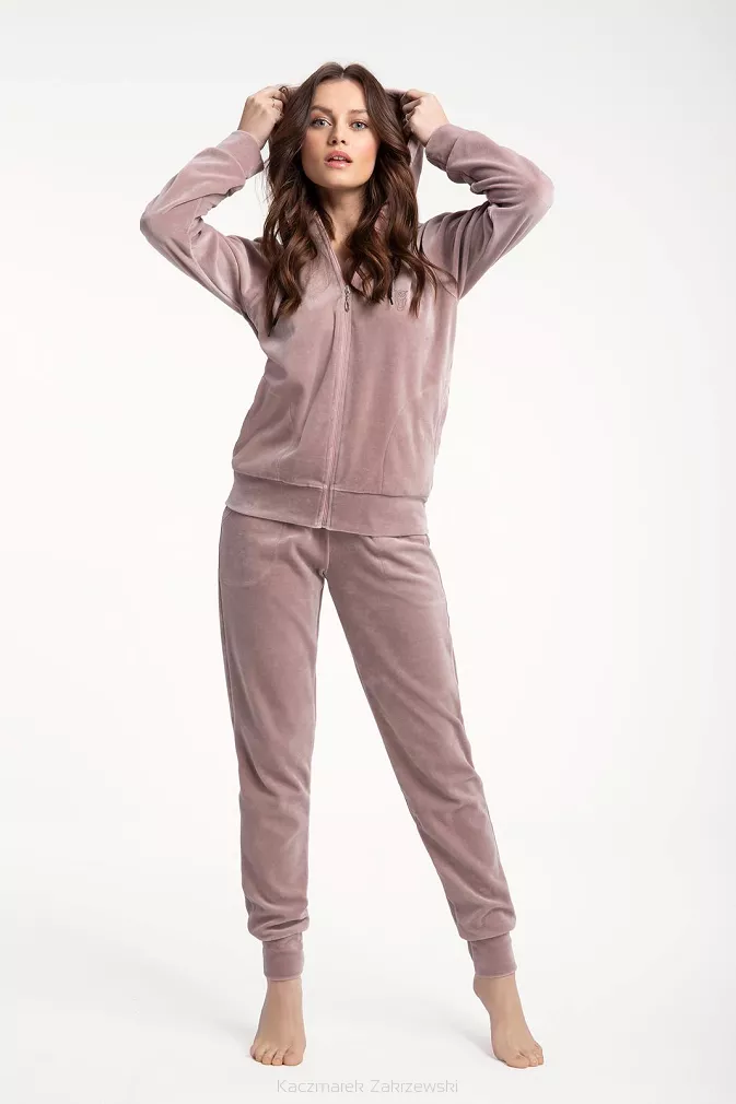 Dres damski LUNA kod 309 welur mocca