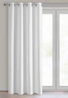 Zasłona gotowa na przelotkach NERISA 140x250 Eurofirany biały