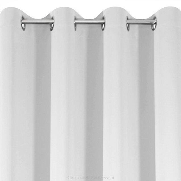 Zasłona gotowa na przelotkach NERISA 140x250 Eurofirany biały