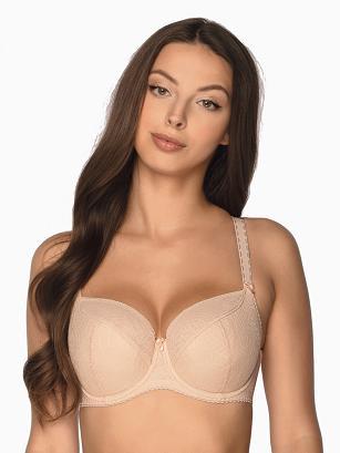 Biustonosz GAIA Semi-Soft Sandy2 594 półusztywniany beżowy