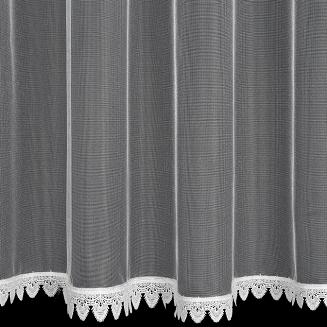 Firana gotowa na taśmie MAYA 300x145 Eurofirany biały