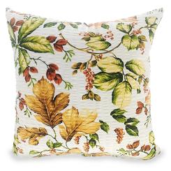 Poszewka z kory 50x60 biała jesienne liście