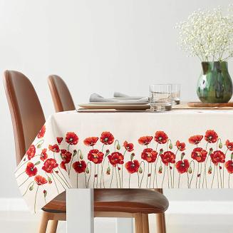 Obrus dekoracyjny 140x180 Eurofirany naturalny