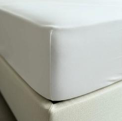 Prześcieradło wodoodporne nieprzemakalne jeresy z gumką Aquasafe 90x200 białe