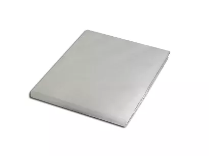Prześcieradło satyna bawełniana bez gumki 200x220 białe