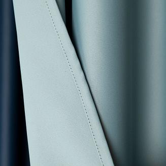 Zasłona gotowa typu blackout na przelotkach DONA 140x 250 szałwiowa