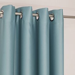 Zasłona gotowa typu blackout na przelotkach DONA 140x 250 szałwiowa