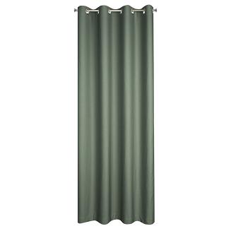 Zasłona gotowa na przelotkach MONTE 140x250 Eurofirany zielony