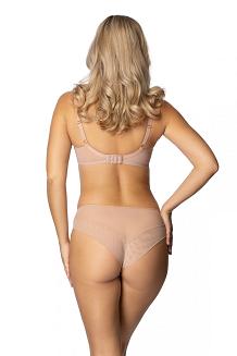 Biustonosz GAIA Semi-Soft Raina 1307 półusztywniany beżowy niebieski
