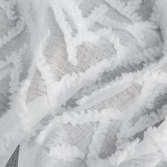 Zasłona gotowa na przelotkach ESTERI 140x250 Eurofirany biały