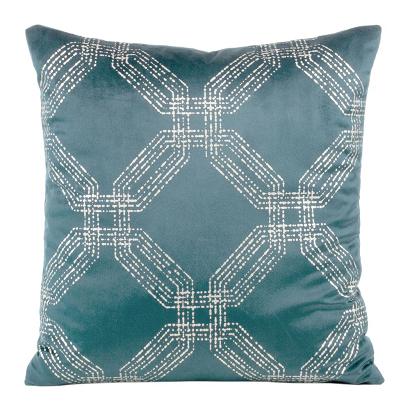 Poszewka dekoracyjna BLINK-30 45x45 Eurofirany niebiesko/jasnozłota