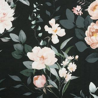 Pościel bawełniana ROSITA1 140x200 Eurofirany czarny