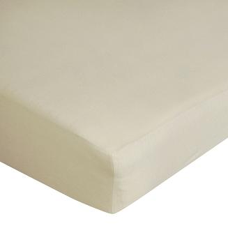 Prześcieradło jersey z gumką  160x200 Design91 beżowy